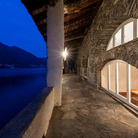 Villa La Filanda -Pieds Dans L'Eau On Lake Como- Brienno Extérieur photo