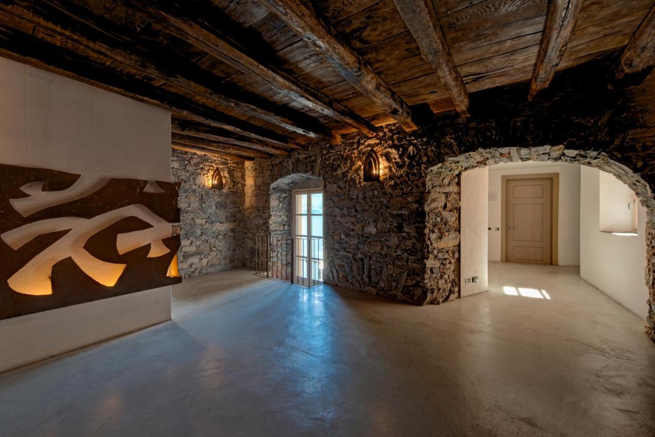 Villa La Filanda -Pieds Dans L'Eau On Lake Como- Brienno Extérieur photo