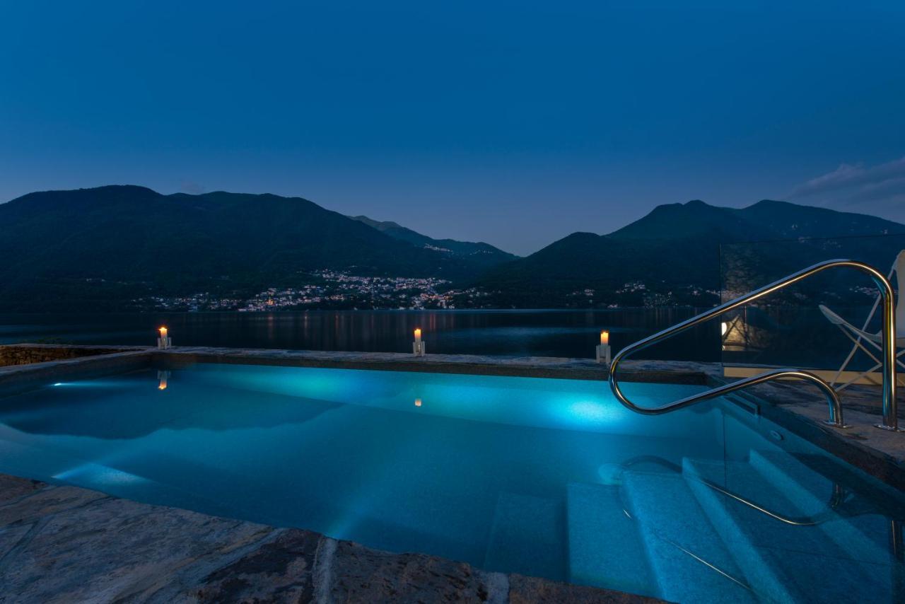 Villa La Filanda -Pieds Dans L'Eau On Lake Como- Brienno Extérieur photo