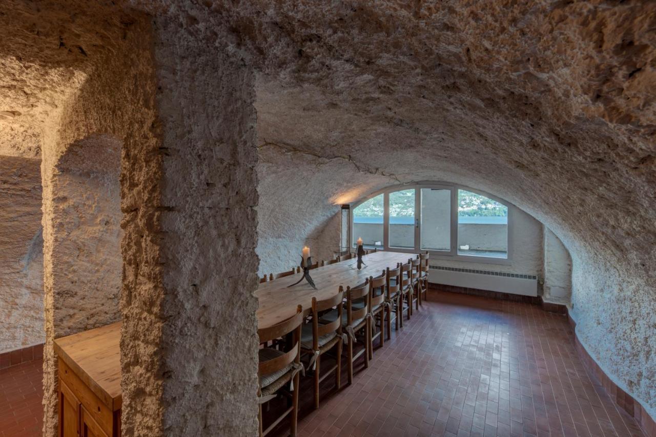 Villa La Filanda -Pieds Dans L'Eau On Lake Como- Brienno Extérieur photo