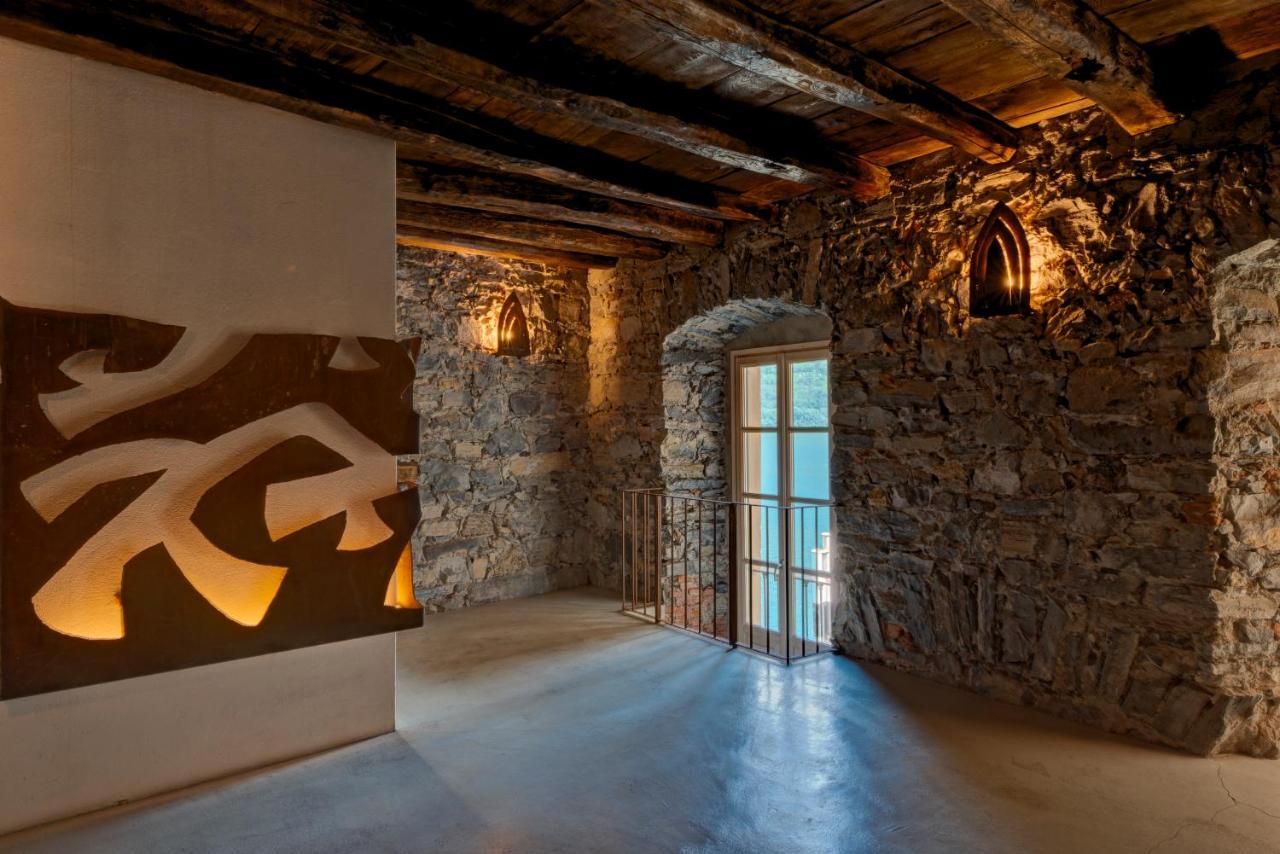 Villa La Filanda -Pieds Dans L'Eau On Lake Como- Brienno Extérieur photo